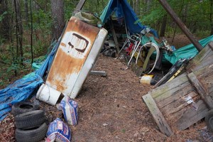 Scrap - Lawn Mowers, Attachments, Tires, Wood Crates, Play Set