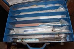 Storage Case with Welding Rods