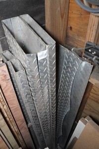 Aluminum Diamond Plate Channels