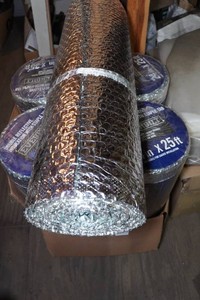 Double Reflective Insulation with Staple Tab Rolls