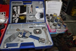 Rototec 800 Manual Flame Metal Coating Spray Gun Kit and Powder