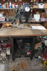 Craftsman Radial Arm Saw and Clamps