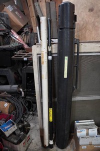 18 Grabbit Pole and Hard Fishing Rod Case