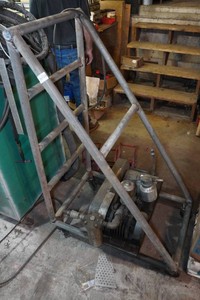 Steel Frame Pipe Clamp Storage Rack