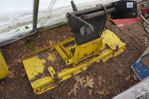 John Deere Snow Plow Attachment for 112 Tractor