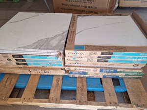 230sqft Lilly blanco porcelain tile