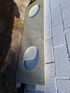 Quartz and granite counter tops