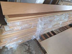 21 birch finish door jamb boards
