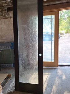 28 x 96 glass interior door slab