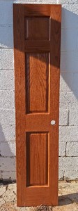 18 prefinished medium oak door