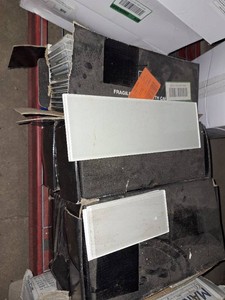 Various glass subway tile