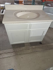 36 vanity with sink top