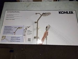 Kohler Brushed Nickel hydrorail