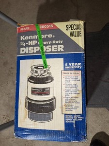 34 hp garbage disposal