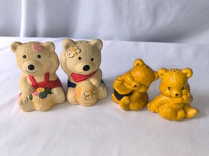 Teddy Bears Salt and Pepper Shakers-2 Sets