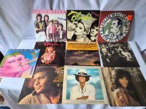 Vinyl records- lot of 10-Blondie, Jermaine Jackson ect.