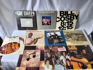 Vinyl Records-lot of 10-Bill Cosby, Donna Summer ect.