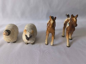 Sheep and Horses Salt and Pepper Shakers-2 Sets