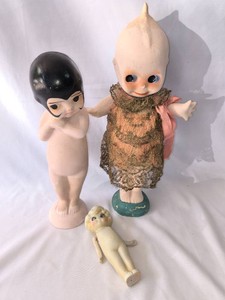 Kewpie Dolls - 3 Different Dolls - Lot of 3