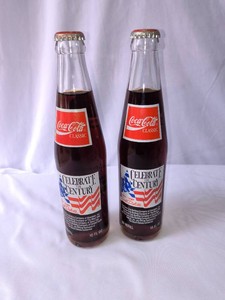 Coca-Cola Commemorative glass Bottles