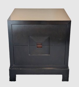 Nightstand - Berman Rosetti Quadrant Black