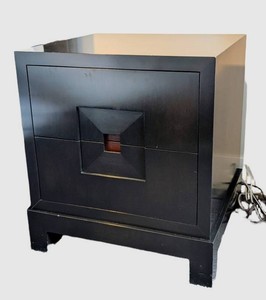 Nightstand - Berman Rosetti Quadrant Black