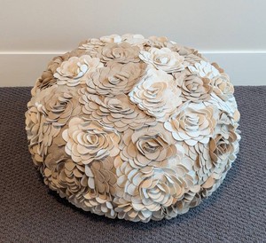 Floral Pouf - Arteriors Home