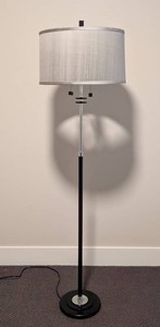 Floor Lamp - Contemporary Dual Pull-Chain 64in