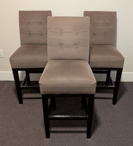 Counter Height Bar Stools - Troy Pollack Solna  (Lot of 3)