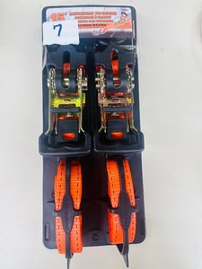 2-pack - 18 ft x 1 RATCHETING TIE DOWNS - Erickson
