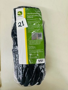 New 5-pack John Deere BREATHABLE GRIP GLOVES  LARGE