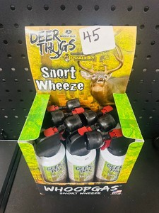 Lot of 6  Deer Thugs - WhoopGas - SNORT WHEEZE - aerosols