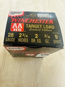 Winchester 28 GA - AA HS - TARGET LOAD - 2 34 34 oz 9 Shot