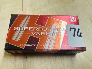 Hornady .223 53 gr V-MAX - PERFORMANCE  VARMINT