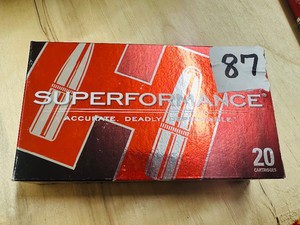 Hornady 7mm-08 REM - 139 gr GMX  SuperPerformance