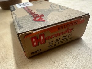 Hornady -12 ga  SST Shotgun Slug - 300 gr FTX - SLUG - Rifled Barrels Only