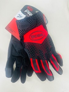 BOSS Impact Gloves - XL - Touch Screen Compatible