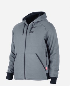 New Milwaukee M12 HEATED HOODIE KIT - Grey - 2XL