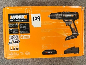 WORX - 12 20V CORDLESS HAMMER DRILL - WX370L