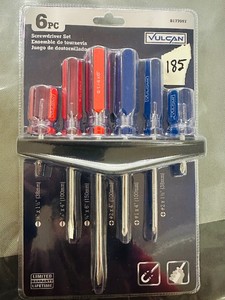 Vulcan 6pc SCREWDRIVER SET