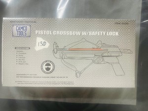 Pistol-Grip CROSSBOW (includes 4 arrows) - NEW