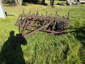 Pull behind spring tooth harrow needs tires