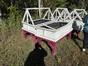 2 Raised bed planters 5x3