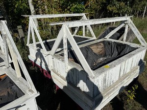 2 Raised bed planters 5x3