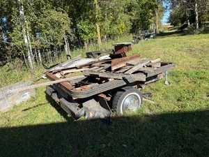 Unlicensed shop built trailer