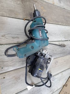 Makita screwdriver and utility pump