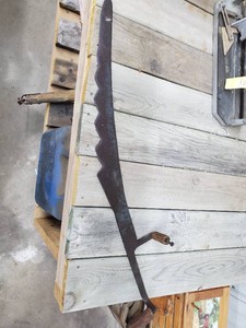 Vintage hayice saw