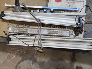 Lot of lights LED flourescent and standard