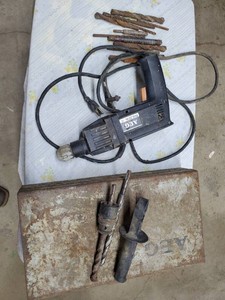 AEG hammer drill and bits