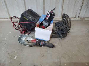 12v trouble light,12v heater, 12v pump and 12v fan